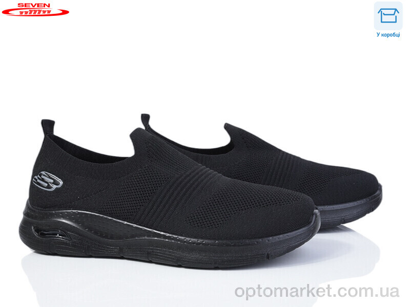 Купить Кросівки чоловічі 777-D18-1 Seven чорний, фото 1