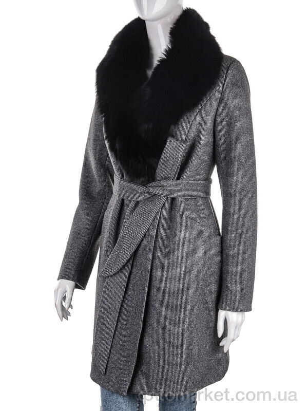 Купить Пальто жіночі 777 grey Romantic сірий, фото 1