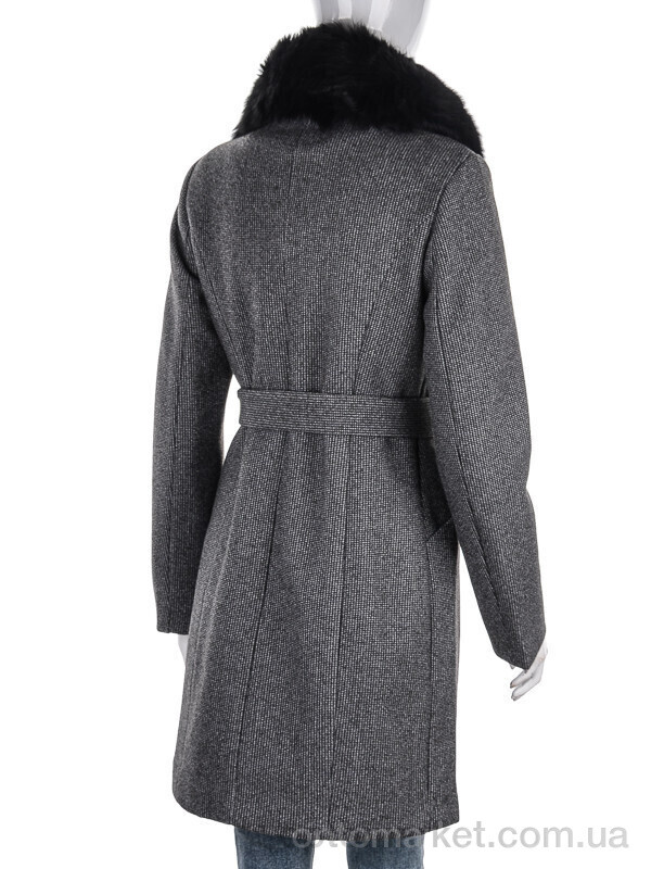 Купить Пальто жіночі 777 grey Romantic сірий, фото 2