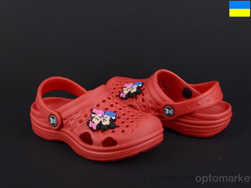 Купить Кроксы детские 777 красный м-м Roks красный, фото 2