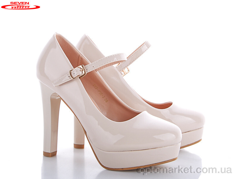 Купить Туфлі жіночі 777-P36-3 Seven бежевий, фото 1