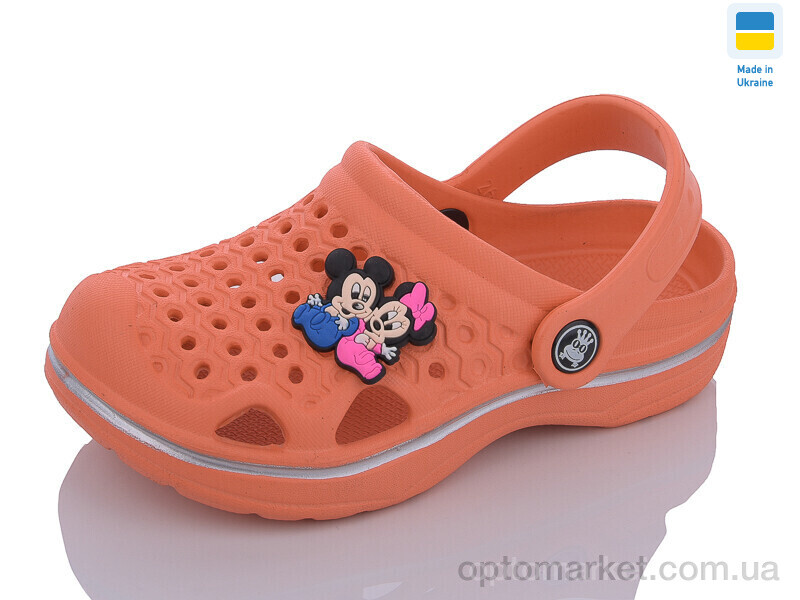 Купить Крокси дитячі 777 пормаранчевий Roks помаранчевий, фото 1