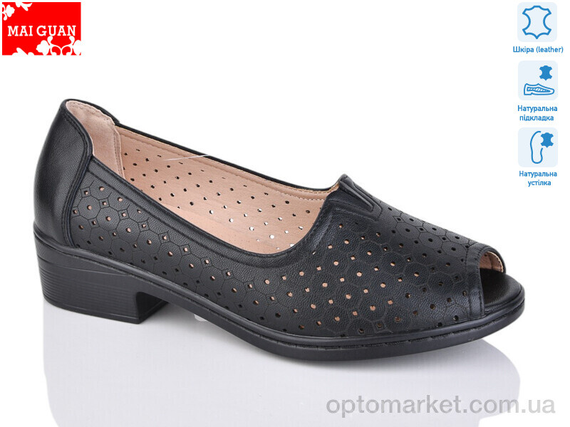 Купить Босоніжки жіночі 7778-10 Maiguan чорний, фото 1