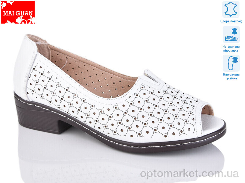 Купить Босоніжки жіночі 7778-3 Maiguan білий, фото 1