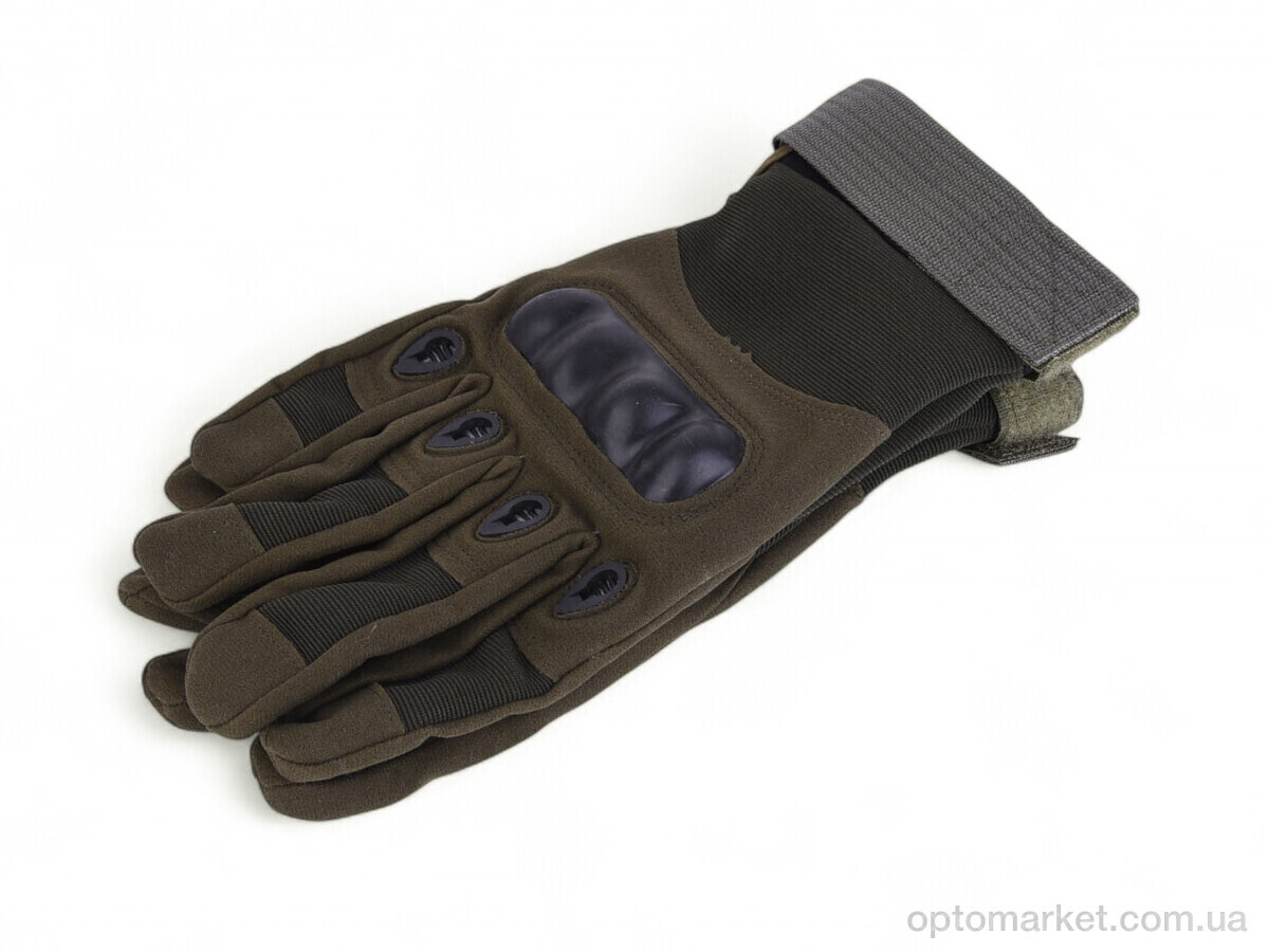 Купить Рукавички чоловічі 78 текстиль khaki Paidi хакі, фото 1