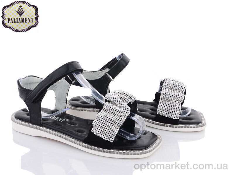 Купить Босоніжки дитячі 7800-1 Paliament чорний, фото 1