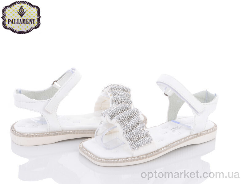 Купить Босоніжки дитячі 7800-2 Paliament білий, фото 1