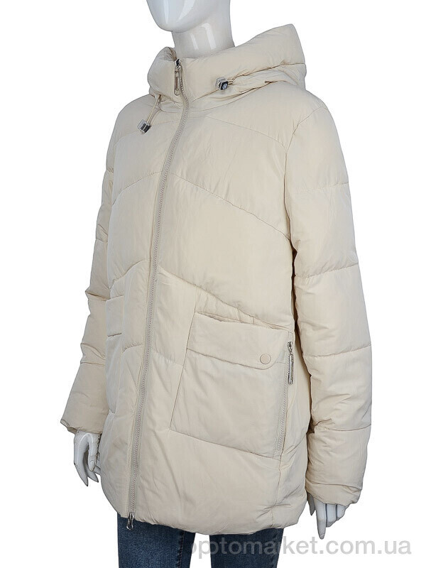 Купить Куртка жіночі 7805 beige Dukali бежевий, фото 1