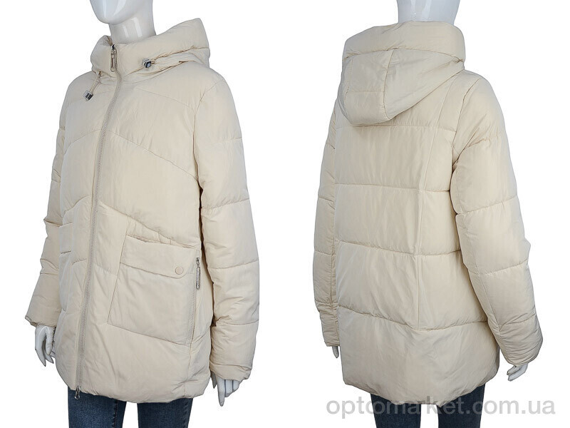Купить Куртка жіночі 7805 beige Dukali бежевий, фото 3