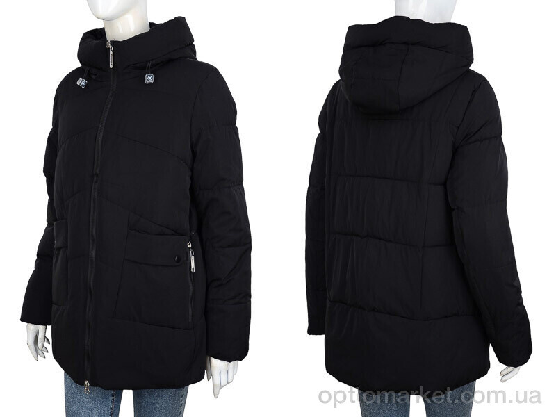 Купить Куртка жіночі 7805 black Dukali чорний, фото 3