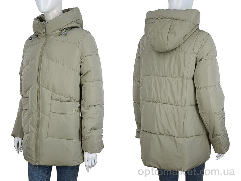 Купить Куртка жіночі 7805 green Dukali зелений, фото 3