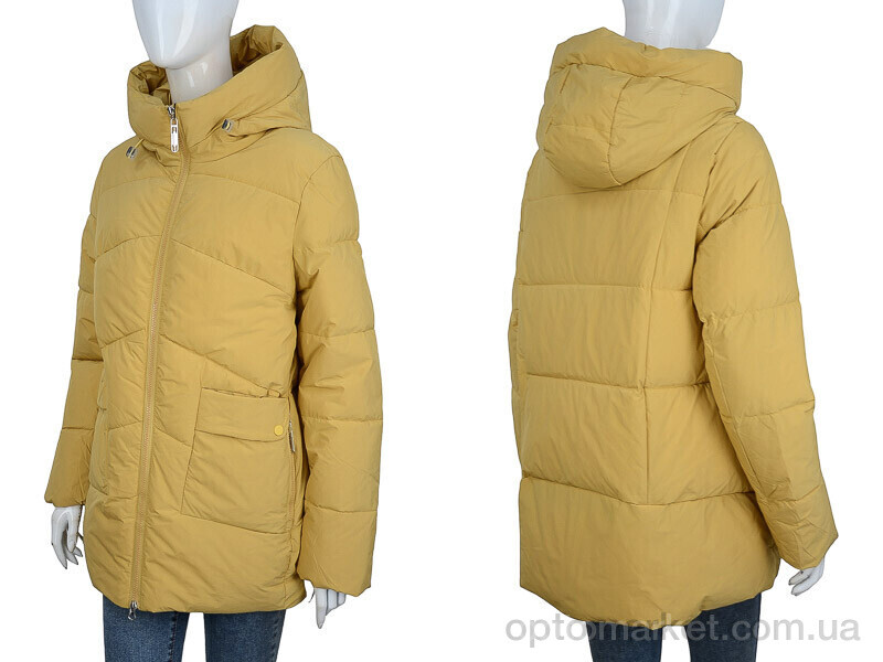 Купить Куртка жіночі 7805 yellow Dukali жовтий, фото 3