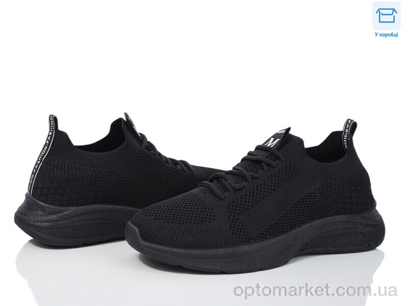 Купить Кросівки жіночі 781-1 L.B. чорний, фото 1