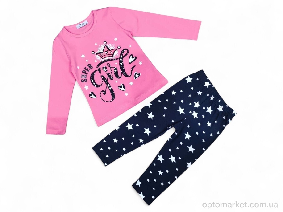 Купить Комплекти дитячі дитячі 7811 рожевий реглан-лосини CitCit Baby рожевий, фото 1