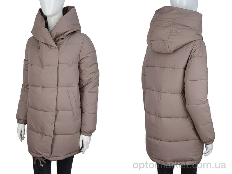 Купить Куртка жіночі 7812 camel Aixiaohua коричневий, фото 3