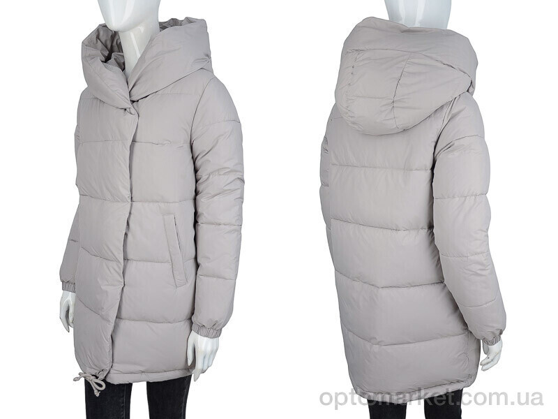 Купить Куртка жіночі 7812 grey Aixiaohua сірий, фото 3