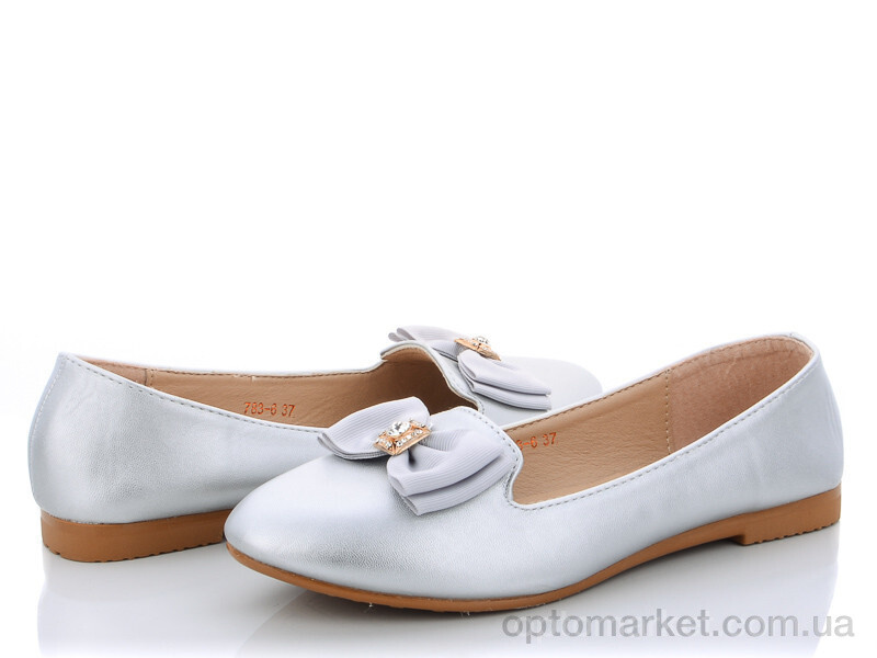 Купить Балетки жіночі 783-6 Cicikom срібний, фото 1