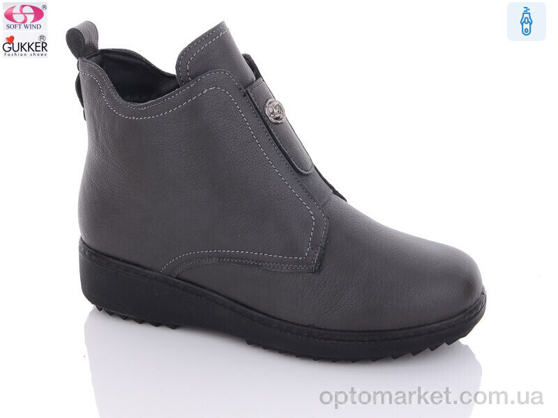 Купить Черевики жіночі 7843 Gukker сірий, фото 1