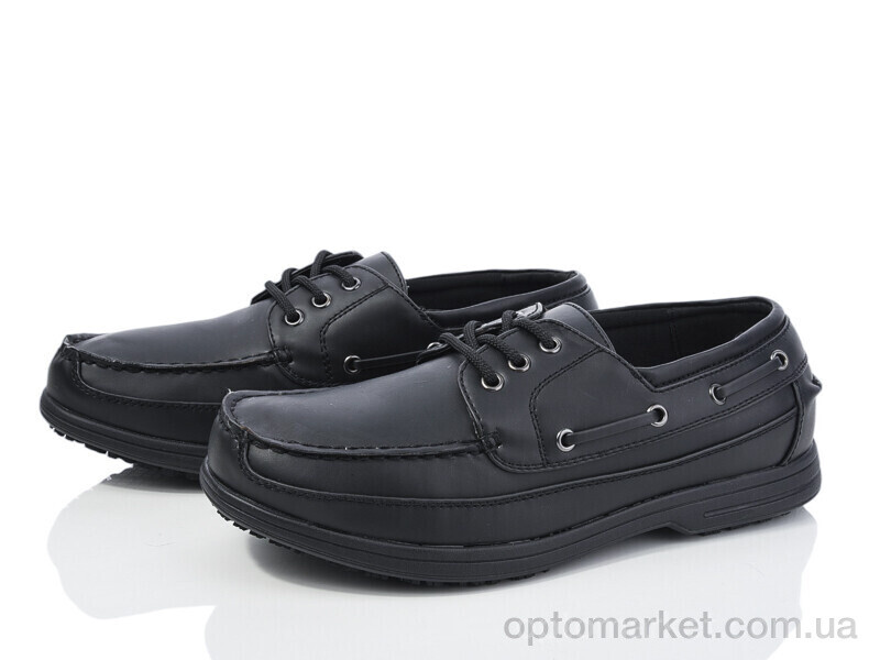 Купить Туфлі чоловічі 786-45 Comfort чорний, фото 1