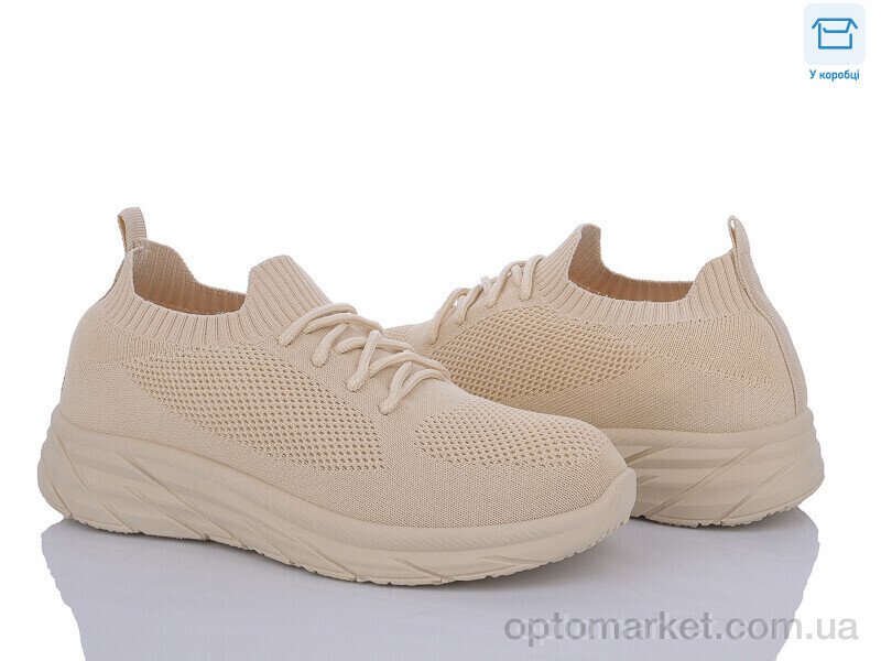 Купить Кросівки жіночі 787-2 L.B. бежевий, фото 1