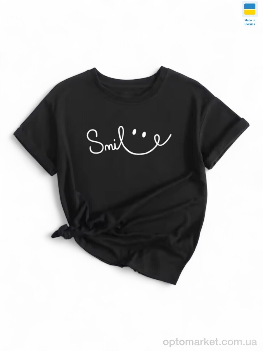 Купить Футболка жіночі 79 black Riza чорний, фото 1