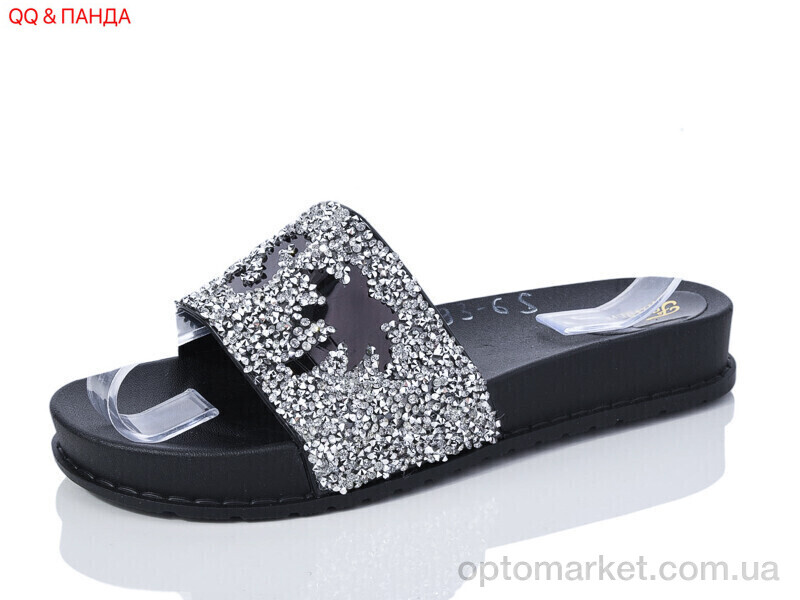 Купить Шльопанці жіночі 793-6S QQ shoes срібний, фото 1