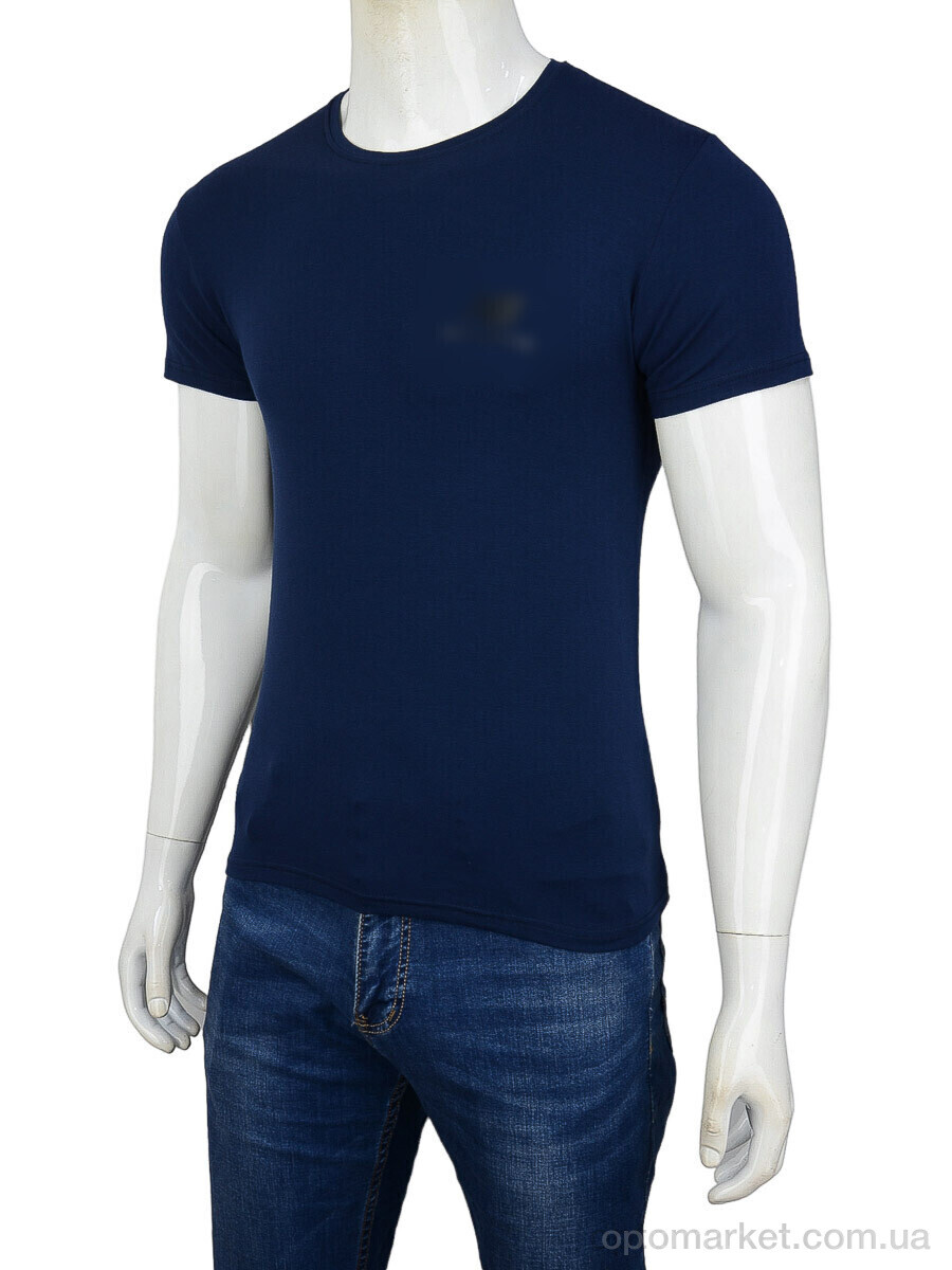 Купить Футболка чоловічі 796 blue N.w balance синій, фото 1