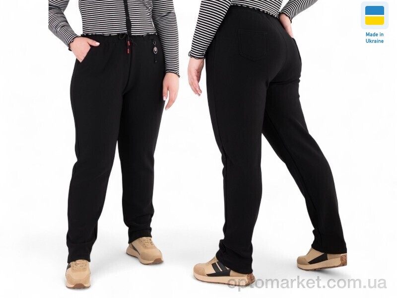 Купить Брюки жіночі 7969 чорний Sport style чорний, фото 1