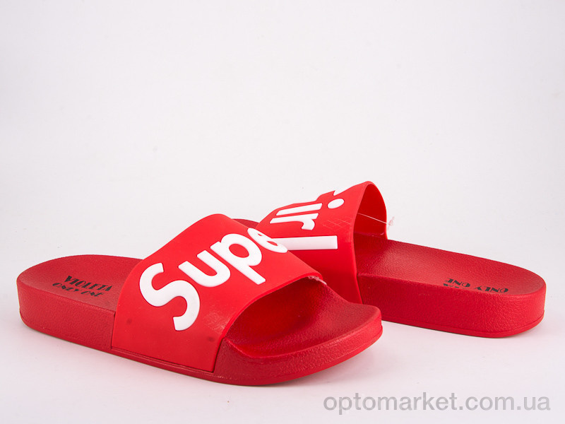 Купить Шльопанці жіночі 8-305 red Violeta only one червоний, фото 1