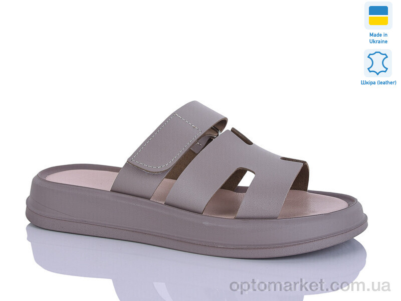 Купить Шльопанці жіночі 8 капуч.к. Sali коричневий, фото 1