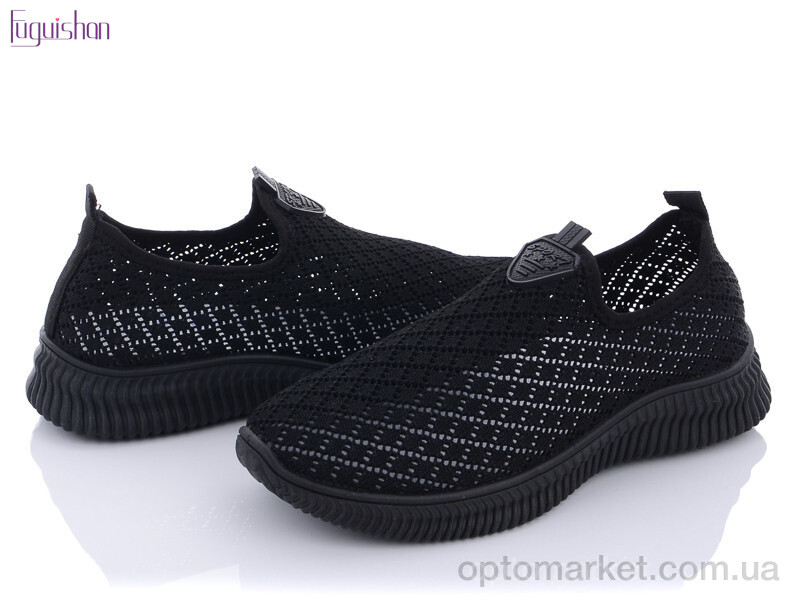 Купить Кросівки жіночі 80-27 Fuguishan чорний, фото 1