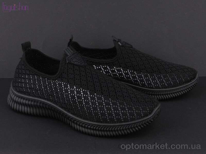 Купить Кросівки жіночі 80-27 Fuguishan чорний, фото 2