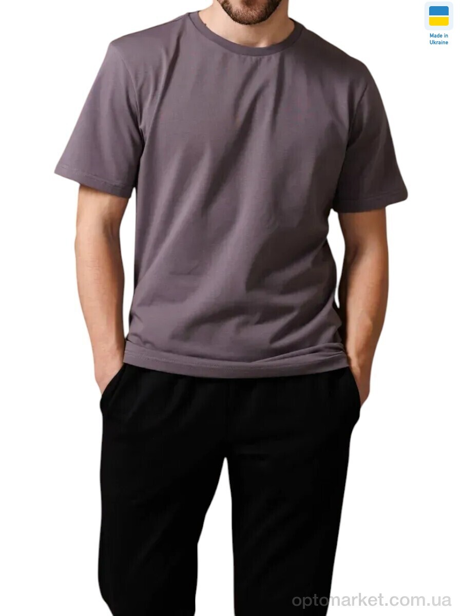 Купить Футболка чоловічі 80 графіт Sport style графіт, фото 1