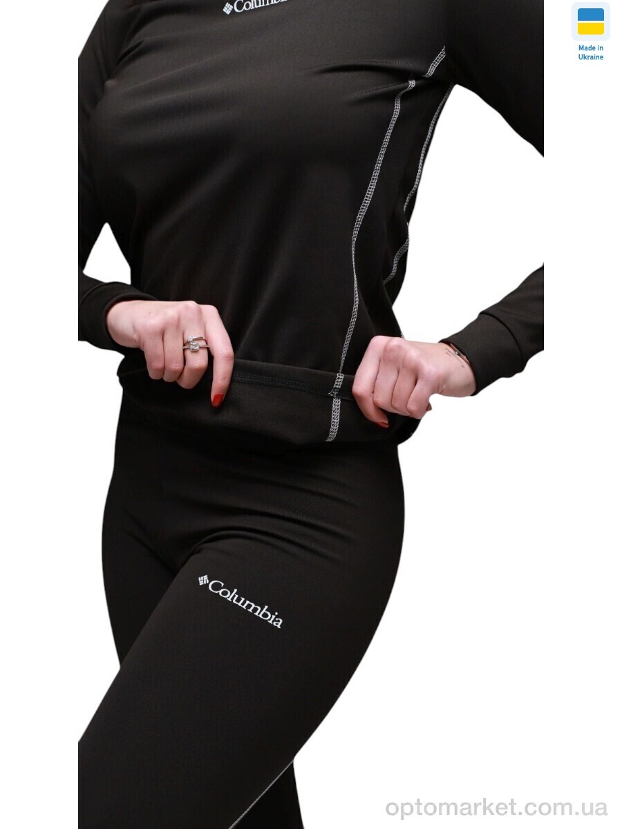 Купить Термобілизна жіночі 800 чорний C.lumbia чорний, фото 2