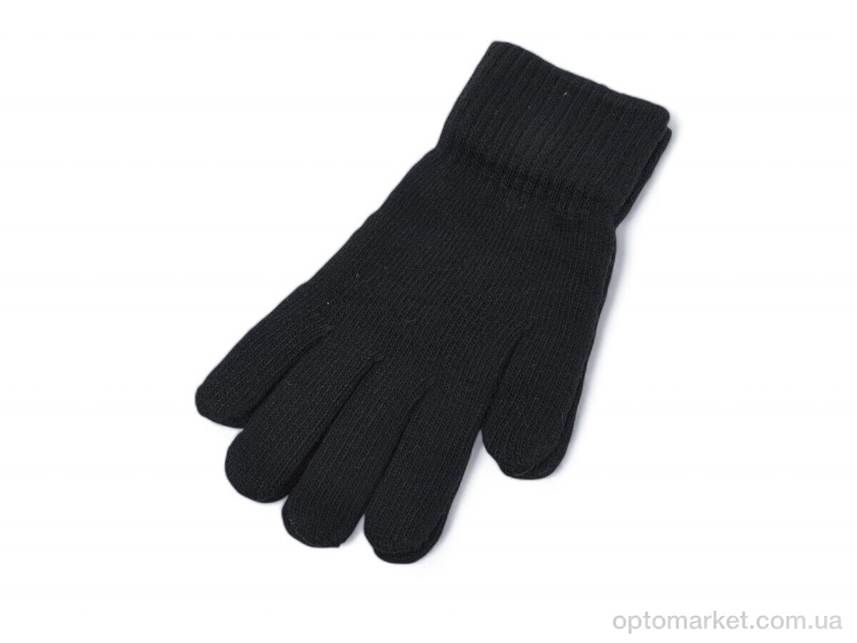 Купить Рукавички чоловічі 8001 black Henu чорний, фото 1