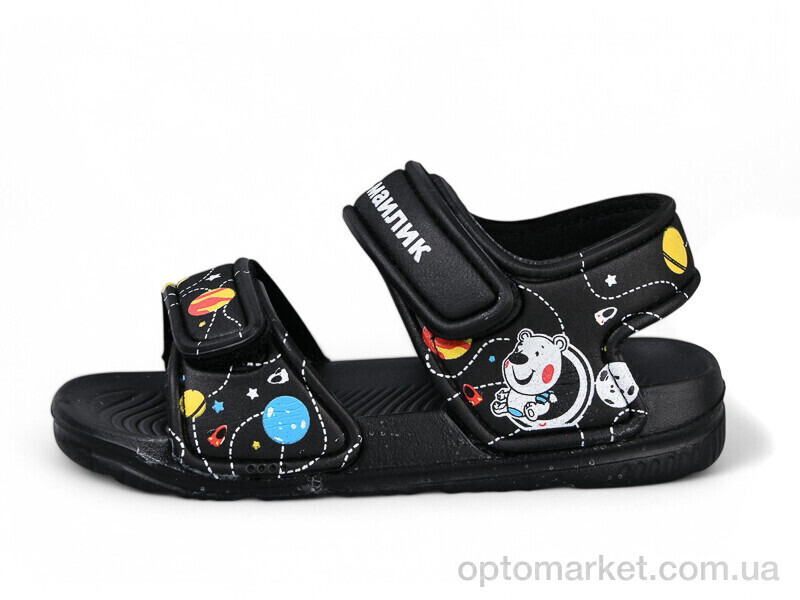 Купить Сандалі дитячі 8001C-1 Luck Line чорний, фото 1