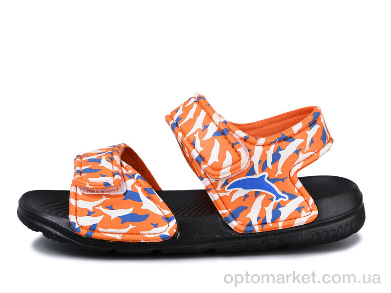 Купить Босоніжки дитячі 8002B-10 Смайлик помаранчевий, фото 1