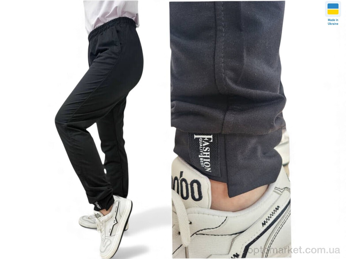 Купить Спортивні штаны жіночі 80030 чорний Margo чорний, фото 1