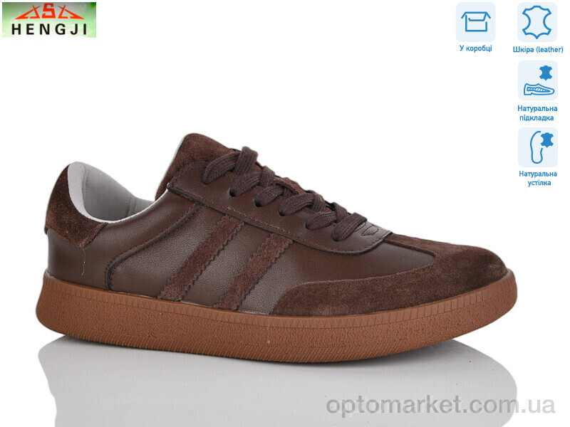 Купить Кросівки жіночі 8009-9 Hengji коричневий, фото 1