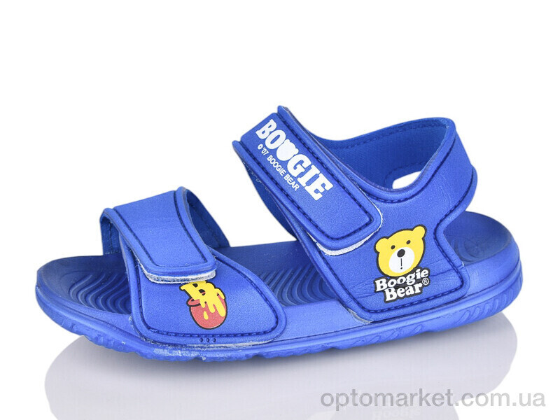 Купить Сандалі дитячі 8009B-16 Смайлик синій, фото 1