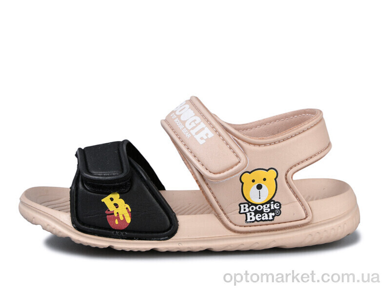 Купить Босоніжки дитячі 8009B-21 Смайлик бежевий, фото 1