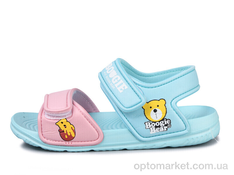 Купить Босоніжки дитячі 8009B-25 Смайлик блакитний, фото 1