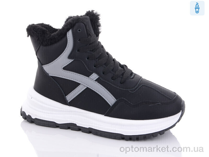 Купить Черевики жіночі 801-1 Ok Shoes чорний, фото 1