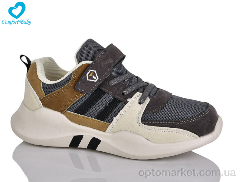 Купить Кросівки дитячі 801-1А Comfort-baby сірий, фото 1
