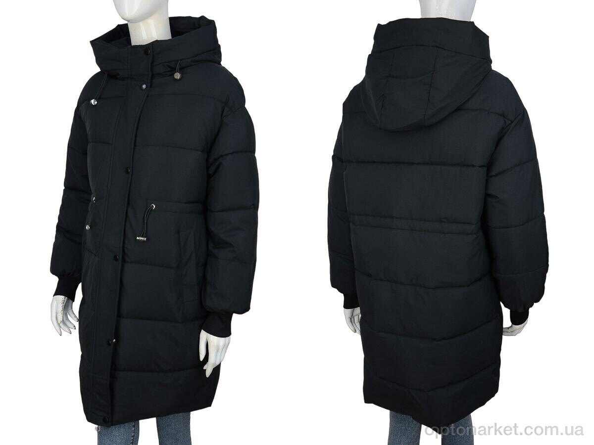 Купить Пальто жіночі 801 black Unimoco чорний, фото 3