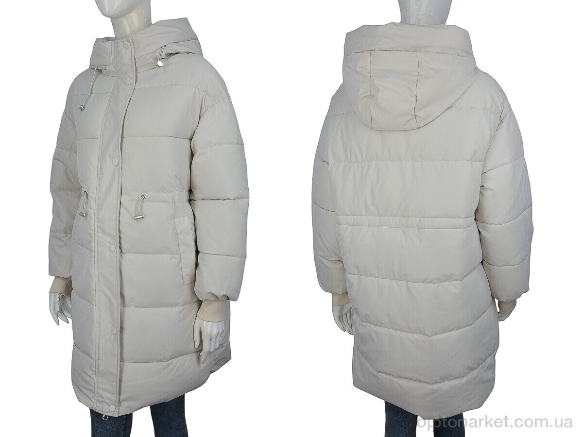 Купить Пальто жіночі 801 l.beige Unimoco бежевий, фото 3