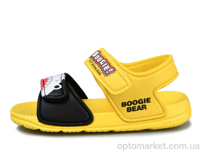Купить Сандалі дитячі 8010B-1 Смайлик жовтий, фото 1