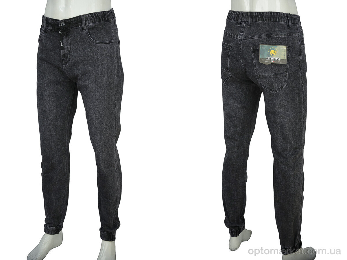 Купить Джинси чоловічі 8011 Baron сірий, фото 3