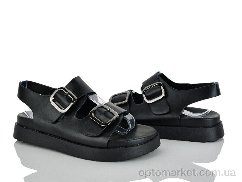 Купить Босоніжки жіночі 8012-65 Baijin чорний, фото 1