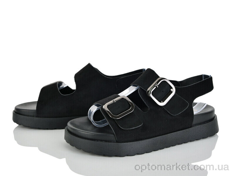 Купить Босоніжки жіночі 8012-68 Baijin чорний, фото 1